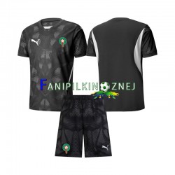 Koszulka Reprezentacji Maroka Bramkarska 2024 Trzeci Krótkie Rękawy ,Dziecięca