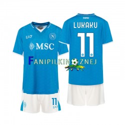 Koszulka Napoli Lukaku 11 2024-2025 Domowa Krótkie Rękawy ,Dziecięca