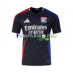 Koszulka Olympique Lyon 2024-2025 Wyjazdowa Krótkie Rękawy ,Męska