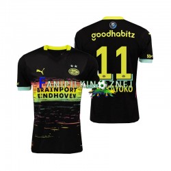 Koszulka PSV Eindhoven Johan Bakayoko 11 2024-2025 Trzeci Krótkie Rękawy ,Męska