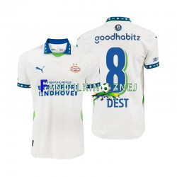 Koszulka PSV Eindhoven Sergino Dest 8 2024-2025 Trzeci Krótkie Rękawy ,Męska