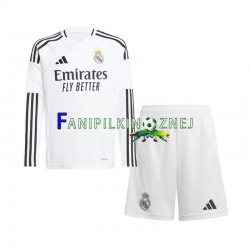 Koszulka Real Madryt 2024-2025 Domowa Długie Rękawy ,Dziecięca