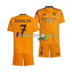 Koszulka Real Madryt Cristiano Ronaldo 7 2024-2025 Wyjazdowa Krótkie Rękawy ,Dziecięca