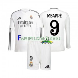 Koszulka Real Madryt Mbappé Kylian 9 2024-2025 Domowa Długie Rękawy ,Dziecięca