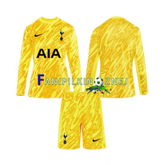 Koszulka Tottenham Hotspur Bramkarska 2024-2025 Domowa Długie Rękawy ,Dziecięca