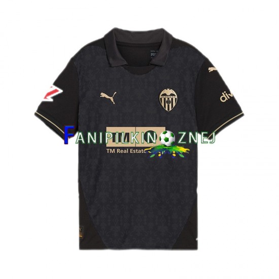 Koszulka Valencia 2024-2025 Wyjazdowa Krótkie Rękawy ,Męska