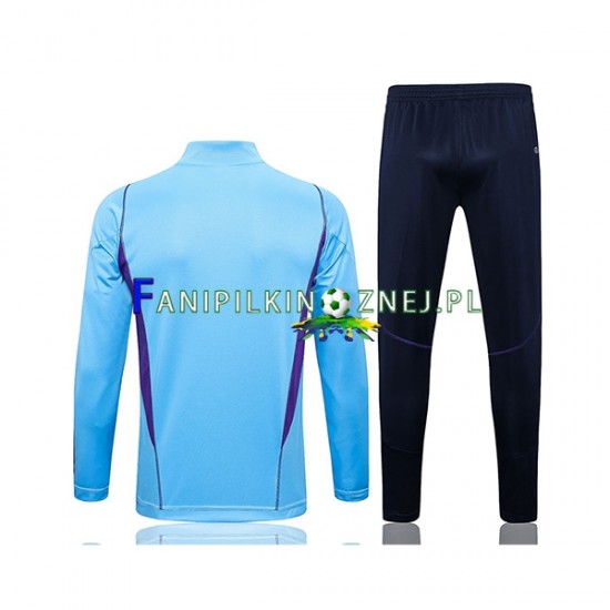 Reprezentacji Argentyny Niebieski Komplet Bluzy Treningowe 2022-2023 SKU002