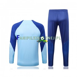 Atlético Madryt Niebieski Komplet Bluzy Treningowe 2022-2023 SKU002