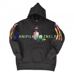 Reprezentacji Belgii Czarny Sweter z Kapturem 2022-2023 ,Męska