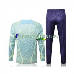 Reprezentacji Brazylii Zielony Komplet Bluzy Treningowe Grass 2022-2023