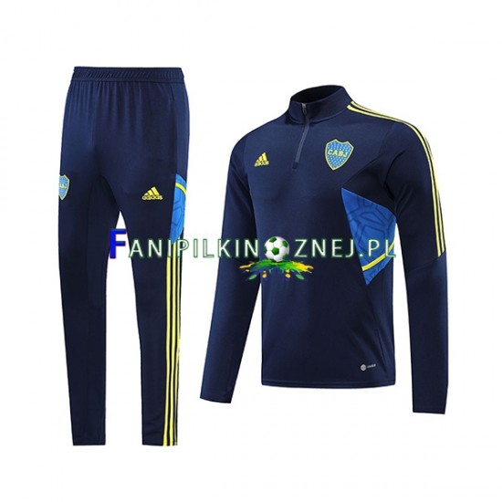 CA Boca Juniors Ciemnoniebieski Komplet Bluzy Treningowe 2022-2023 CA Boca Juniors Ciemnoniebieski Komplet Bluzy Treningowe 2022-2023