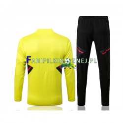 Żółty Komplet Bluzy Treningowe Flamengo 2022-2023