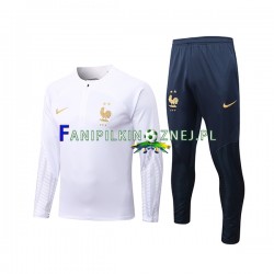 Reprezentacji Francji Biały Komplet Bluzy Treningowe 2022-2023