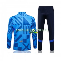 Reprezentacji Włoch Niebieski Dres Treningowy 2022-2023