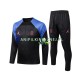Paris Saint-Germain Czarny Komplet Bluzy Treningowe 2022-2023