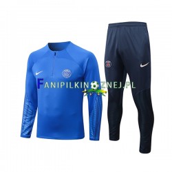 Paris Saint-Germain Niebieski Komplet Bluzy Treningowe 2022-2023