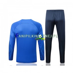 Paris Saint-Germain Niebieski Komplet Bluzy Treningowe 2022-2023