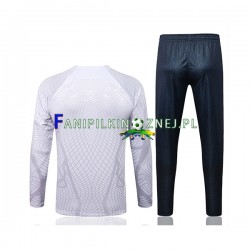 Paris Saint-Germain Biały Komplet Bluzy Treningowe 2022-2023