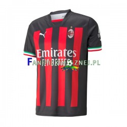 Koszulka AC Milan 2022-2023 Domowa Krótkie Rękawy ,Męska