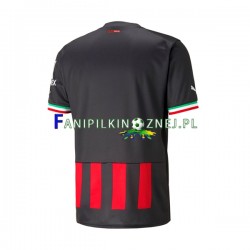 Koszulka AC Milan 2022-2023 Domowa Krótkie Rękawy ,Męska