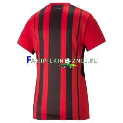 Koszulka AC Milan 2021-2022 Domowa Krótkie Rękawy ,Damska