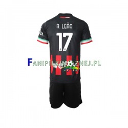 Koszulka AC Milan Rafael Leao 17 2022-2023 Domowa Krótkie Rękawy ,Dziecięca