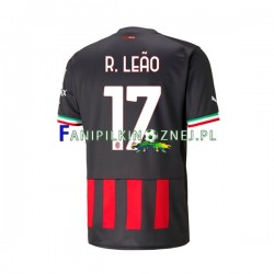 Koszulka AC Milan Rafael Leao 17 2022-2023 Domowa Krótkie Rękawy ,Męska