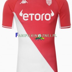 Koszulka AS Monaco 2021-2022 Domowa Krótkie Rękawy ,Męska