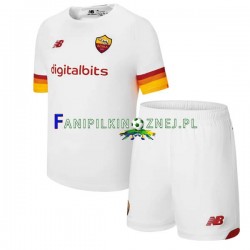 Koszulka AS Roma 2021-2022 Wyjazdowa Krótkie Rękawy ,Dziecięca