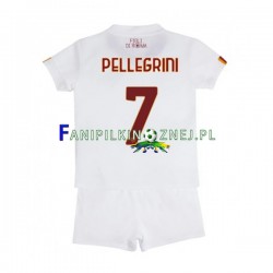Koszulka AS Roma Lorenzo Pellegrini 7 2022-2023 Wyjazdowa Krótkie Rękawy ,Dziecięca
