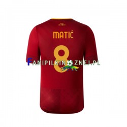 Koszulka AS Roma Matic 8 2022-2023 Domowa Krótkie Rękawy ,Męska