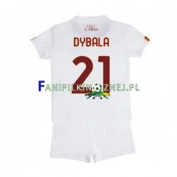 Koszulka AS Roma Paulo Dybala 21 2022-2023 Wyjazdowa Krótkie Rękawy ,Dziecięca