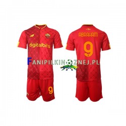 Koszulka AS Roma Tammy Abraham 9 2022-2023 Domowa Krótkie Rękawy ,Dziecięca