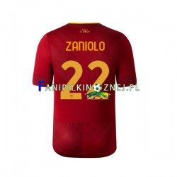 Koszulka AS Roma Zaniolo 22 2022-2023 Domowa Krótkie Rękawy ,Męska