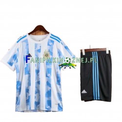 Koszulka Reprezentacji Argentyny 2021 Domowa Krótkie Rękawy ,Dziecięca