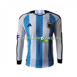 Koszulka Reprezentacji Argentyny Mistrzostwa Świata 2022 Domowa Długie Rękawy ,Męska