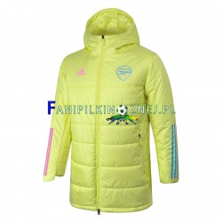 Arsenal Żółty Kurtka Puchowa ,Męska