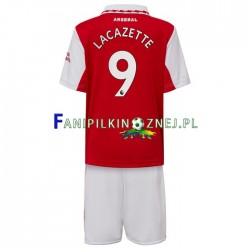 Koszulka Arsenal Lacazette 9 2022-2023 Domowa Krótkie Rękawy ,Dziecięca