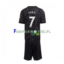 Koszulka Arsenal Saka 7 2022-2023 Wyjazdowa Krótkie Rękawy ,Dziecięca