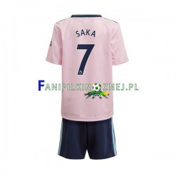Koszulka Arsenal Saka 7 2022-2023 Trzeci Krótkie Rękawy ,Dziecięca