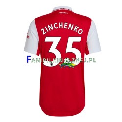 Koszulka Arsenal Zinchenko 35 2022-2023 Domowa Krótkie Rękawy ,Męska