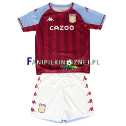 Koszulka Aston Villa 2021-2022 Domowa Krótkie Rękawy ,Dziecięca