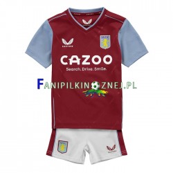 Koszulka Aston Villa 2022-2023 Domowa Krótkie Rękawy ,Dziecięca