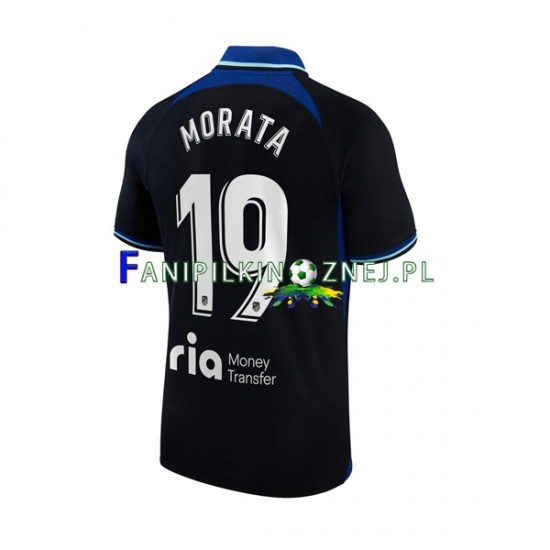 Koszulka Atlético Madryt Alvaro Morata 19 2022-2023 Wyjazdowa Krótkie Rękawy ,Męska