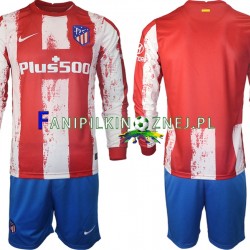 Koszulka Atlético Madryt 2021-2022 Domowa Długie Rękawy ,Dziecięca