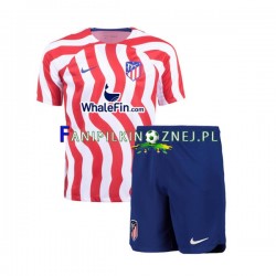 Koszulka Atlético Madryt 2022-2023 Domowa Krótkie Rękawy ,Dziecięca
