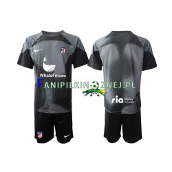 Koszulka Atlético Madryt Bramkarska 2022-2023 Wyjazdowa Krótkie Rękawy ,Dziecięca