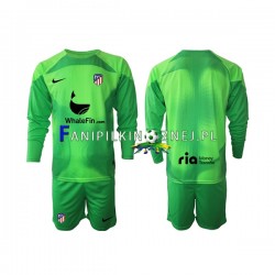 Koszulka Atlético Madryt Bramkarska 2022-2023 Domowa Długie Rękawy ,Dziecięca