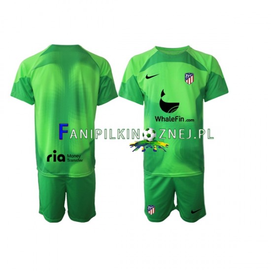 Koszulka Atlético Madryt Bramkarska 2022-2023 Domowa Krótkie Rękawy ,Dziecięca Koszulka Atlético Madryt Bramkarska 2022-2023 Domowa Krótkie Rękawy ,Dziecięca