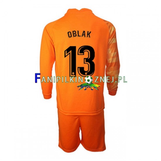 Koszulka Atlético Madryt Jan Oblak 13 Bramkarska 2021-2022 Domowa Długie Rękawy ,Dziecięca Koszulka Atlético Madryt Jan Oblak 13 Bramkarska 2021-2022 Domowa Długie Rękawy ,Dziecięca